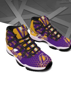 Los Angeles Lakers Air JD11 Shoes Sneaker Los Angeles Lakers Air JD11 Shoes Sneaker