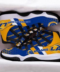 Los Angeles Rams Air Jordan 11 Sneaker Los Angeles Rams Air Jordan 11 Sneaker