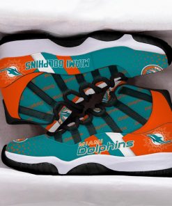 Miami Dolphins Air Jordan 11 Sneaker Miami Dolphins Air Jordan 11 Sneaker