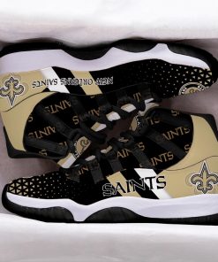 New Orleans Saints Air Jordan 11 Sneaker New Orleans Saints Air Jordan 11 Sneaker