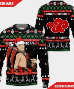 Akatsuki Hidan Ugly Christmas Sweater Custom Naruto Anime Xmas Gifts Akatsuki Hidan Ugly Christmas Sweater Custom Naruto Anime Xmas Gifts