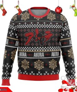Akira Japanese Kanji Ugly Christmas Sweater