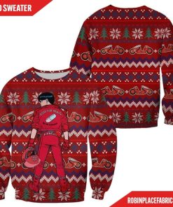 Akira Kaneda Ugly Christmas Sweater Akira Anime Xmas Shirt