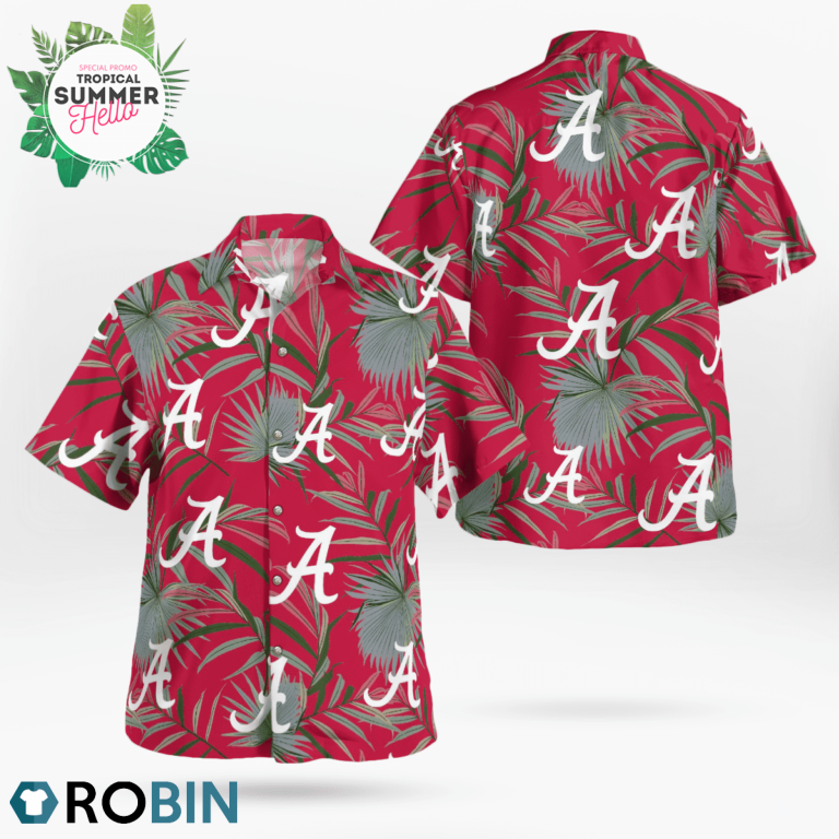 Alabama Crimson Tide Hawaiian Shirts, Aloha Shirt