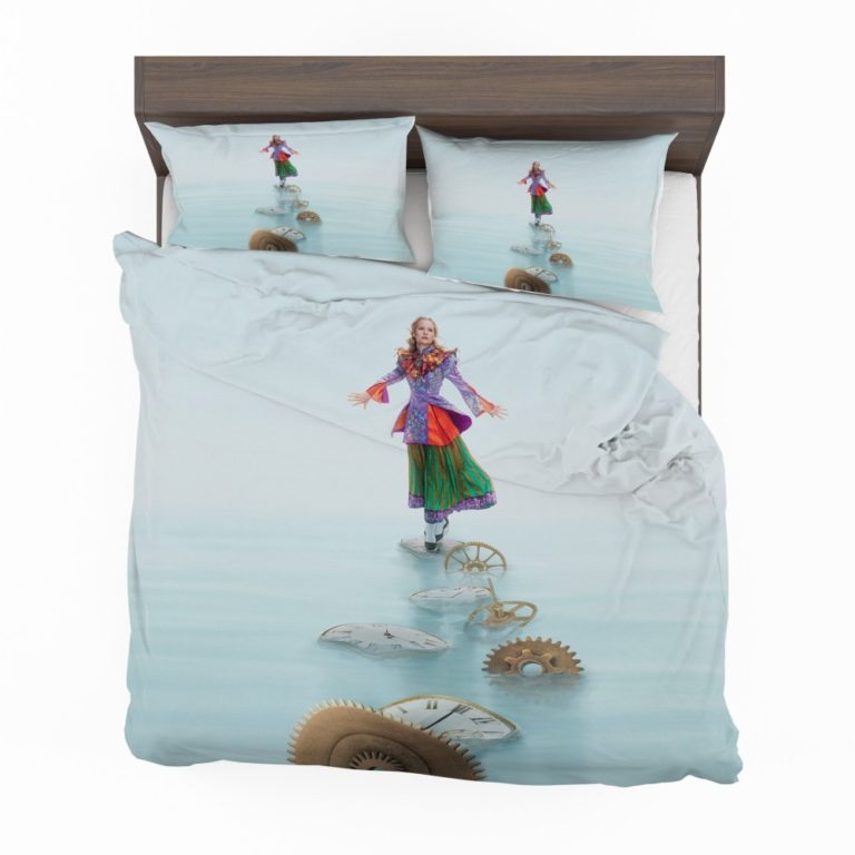 Alice Through the Looking Glass 2016 Movie Mia Wasikowska Bedding Set