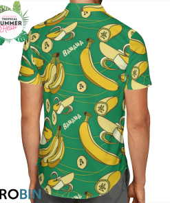 Amazing Bananas Hawaiian Shirts, Casual Button Down Short Sleeve Shirt Amazing Bananas Hawaiian Shirts, Casual Button Down Short Sleeve Shirt