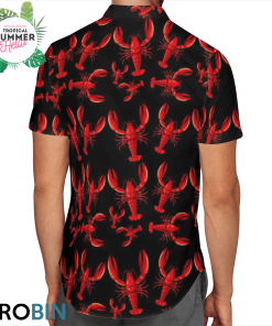 Amazing Lobster Hawaiian Shirts, Casual Button Down Short Sleeve Shirt Amazing Lobster Hawaiian Shirts, Casual Button Down Short Sleeve Shirt