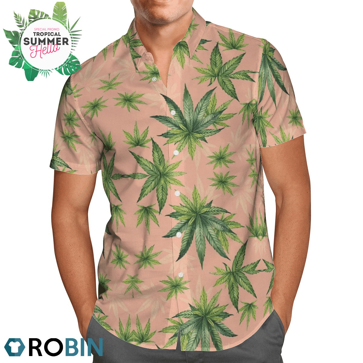Amazing Weed Hawaiian Shirts, Aloha Shirt - RobinPlaceFabrics
