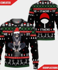 Anbu Itachi Ugly Christmas Sweater Custom Naruto Anime Xmas Gifts