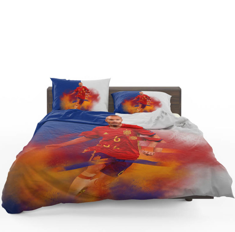 Andres Iniesta Fc Barcelona Bedding Set (Duvet cover and Pillow Case)