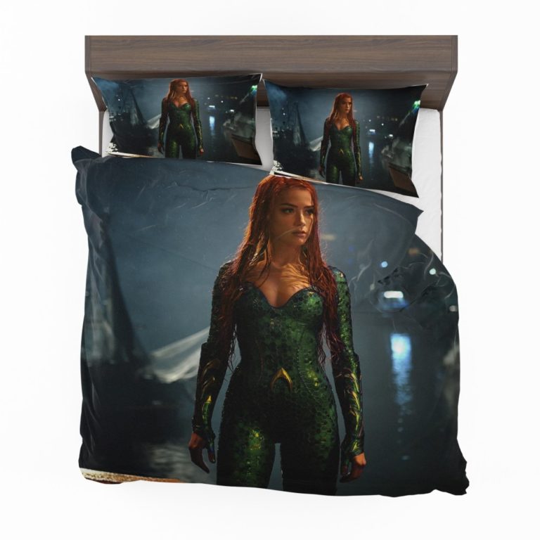 Aquaman Movie Amber Heard Mera DC Comics Duvet cover and Pillow Case