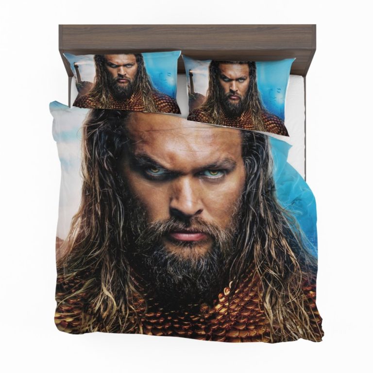 Aquaman Movie Jason Momoa Bedding Set