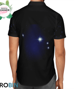 Aries Horoscope Hawaiian Shirts, Casual Button Down Short Sleeve Shirt