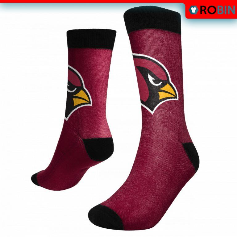 Arizona Cardinals Football Primetime Socks