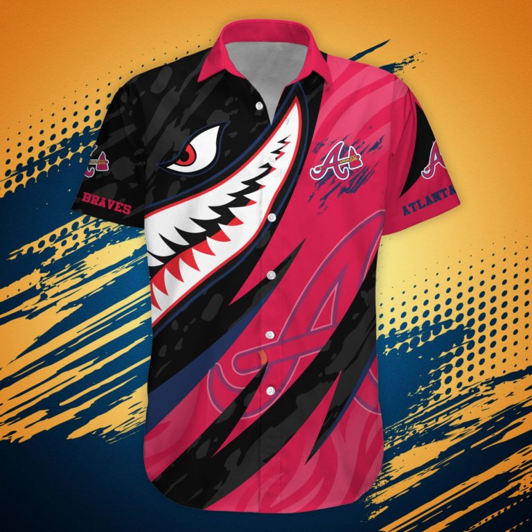 Atlanta Braves MLB Hawaii Shirt Shark Summer Hawaii Style