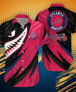 Atlanta Braves MLB Hawaii Shirt Shark Summer Hawaii Style