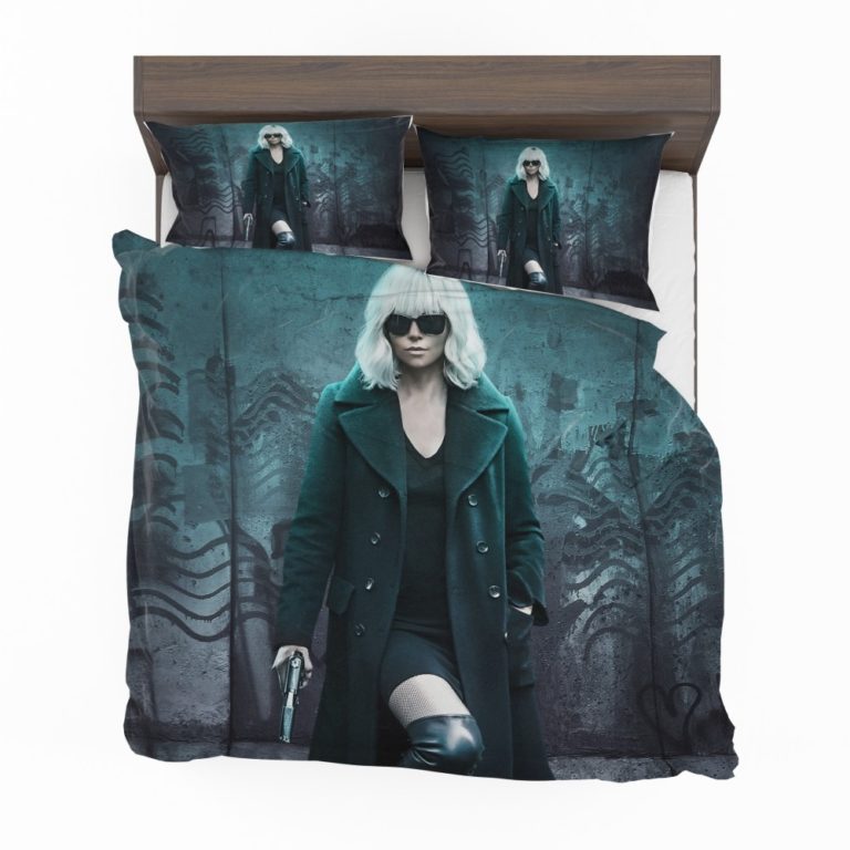 Atomic Blonde Movie Atomic Blonde Charlize Theron Duvet cover and Pillow Case