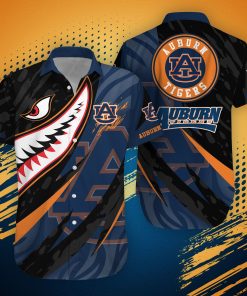 Auburn Tigers Shirt Hawaii Shirt Shark Summer Hawaii Style