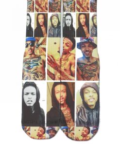 August Alsina Selfie Socks
