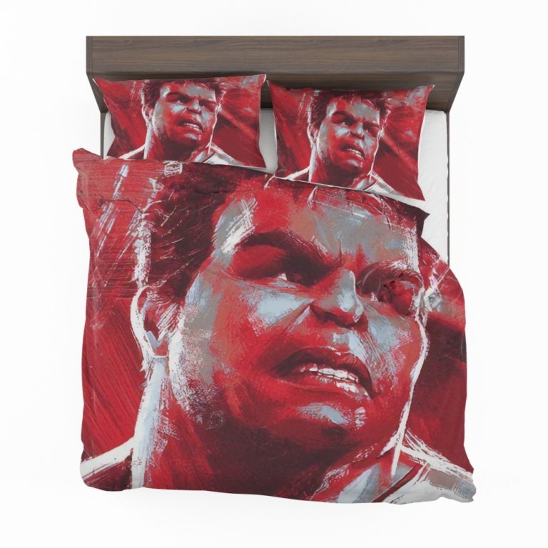 Avengers Endgame Movie Hulk Bedding Set (Duvet cover and Pillow Case)