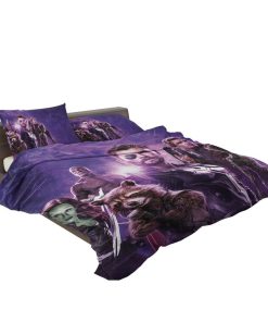 Avengers Infinity War Drax The Destroyer Star Lord Gamora Thor Groot Rocket Raccoon Bedding Set