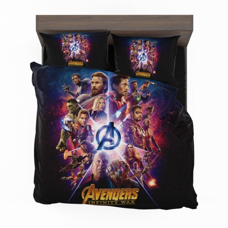 Avengers Infinity War Marvel Comic Movie Bedding Set