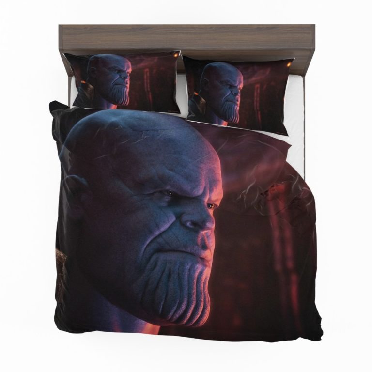 Avengers Infinity War Movie Marvel Comics Thanos Duvet cover and Pillow Case