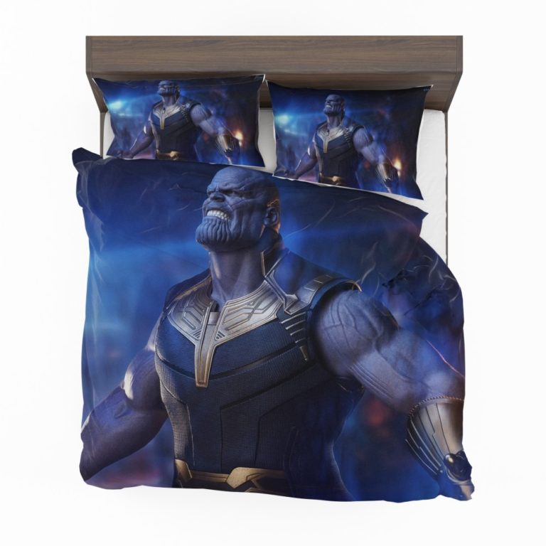 Avengers Infinity War Movie Thanos The Great Villain Duvet cover and Pillow Case