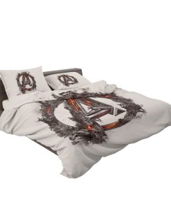Avengers Logo Print Duvet cover and Pillow Case