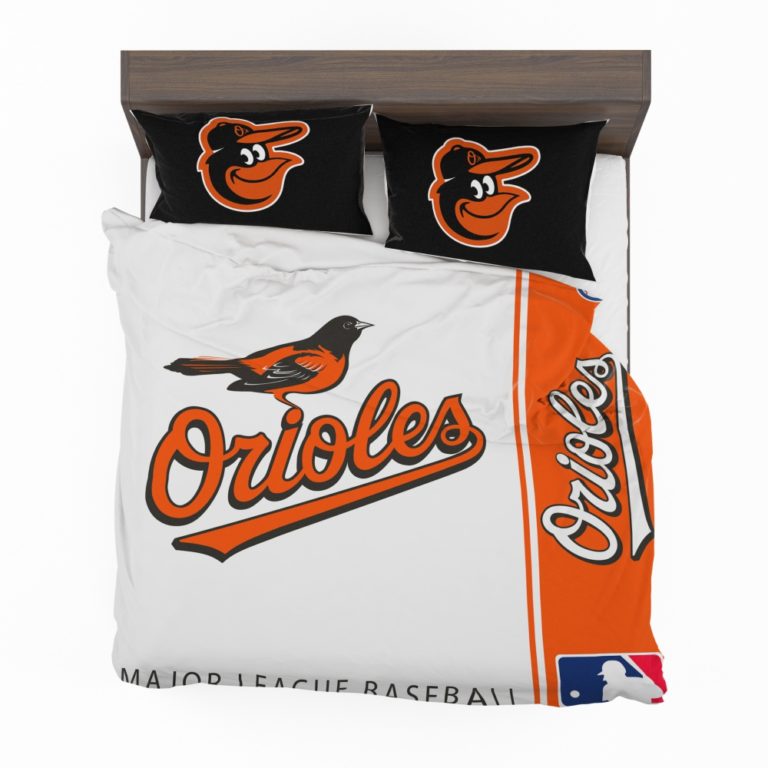 Baltimore Orioles MLB Baseball American League Bedding Set (Duvet cover and Pillow Case)