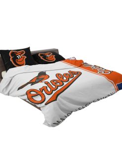 Baltimore Orioles MLB Baseball American League Bedding Set (Duvet cover and Pillow Case)