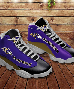 Baltimore Ravens Air Jordan 13 Shoes
