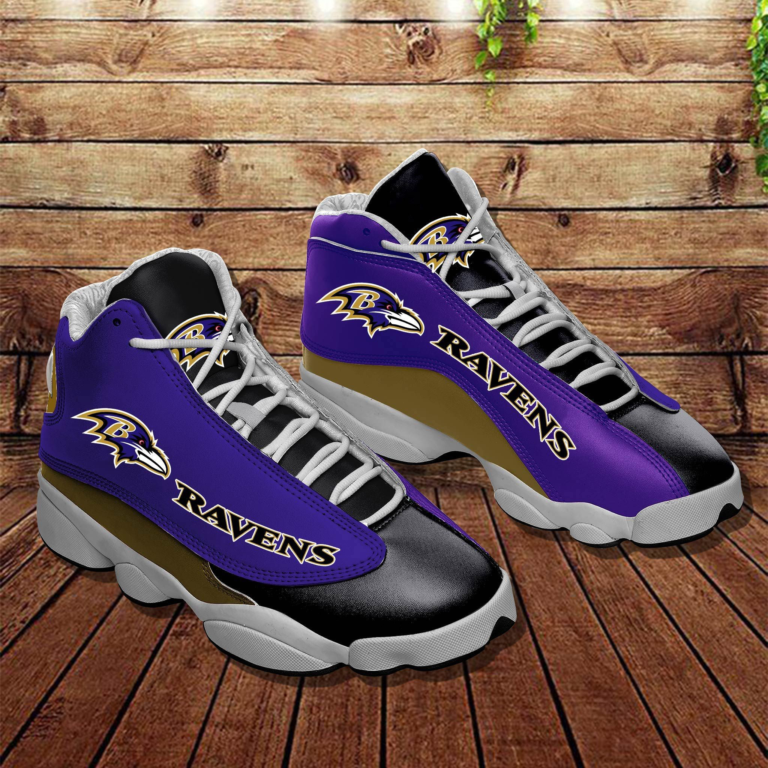 Baltimore Ravens Air Jordan 13 Shoes