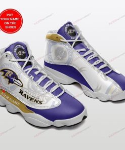 Baltimore Ravens Personalized Air JD13 Sneakers Baltimore Ravens Personalized Air JD13 Sneakers