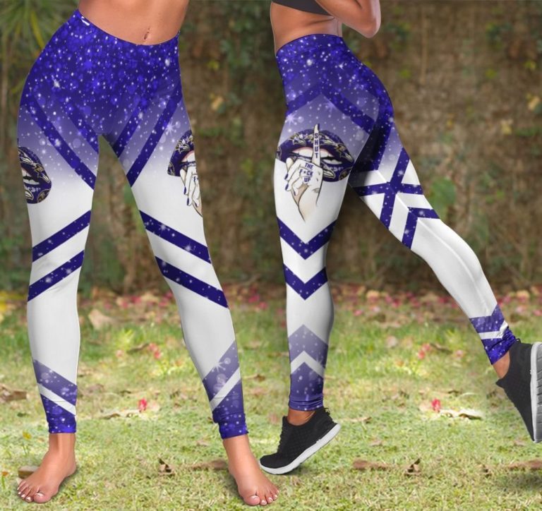 Baltimore Ravens Shut The Fuckup High Waist Leggings