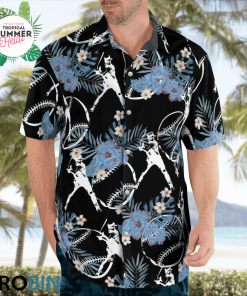 Baseball Hawaiian Shirts, Casual Button Down Short Sleeve Shirt Baseball Hawaiian Shirts, Casual Button Down Short Sleeve Shirt