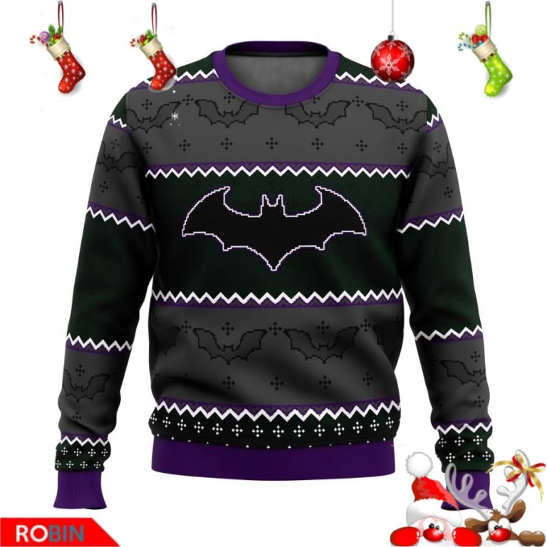 Batman The Dark Knight Ugly Christmas Sweater