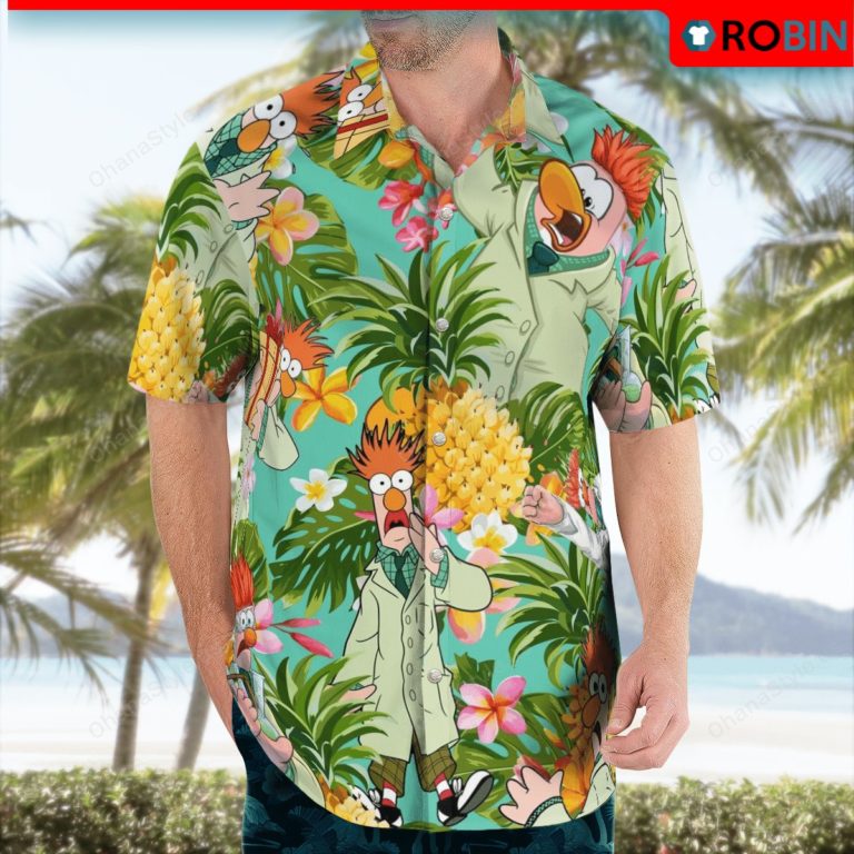 Beaker Pineapple Hawaiian Shirt