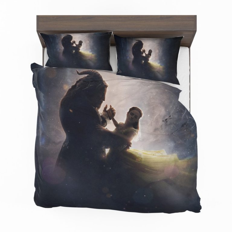 Beauty And The Beast 2017 Movie Dan Stevens Emma Watson Bedding Set