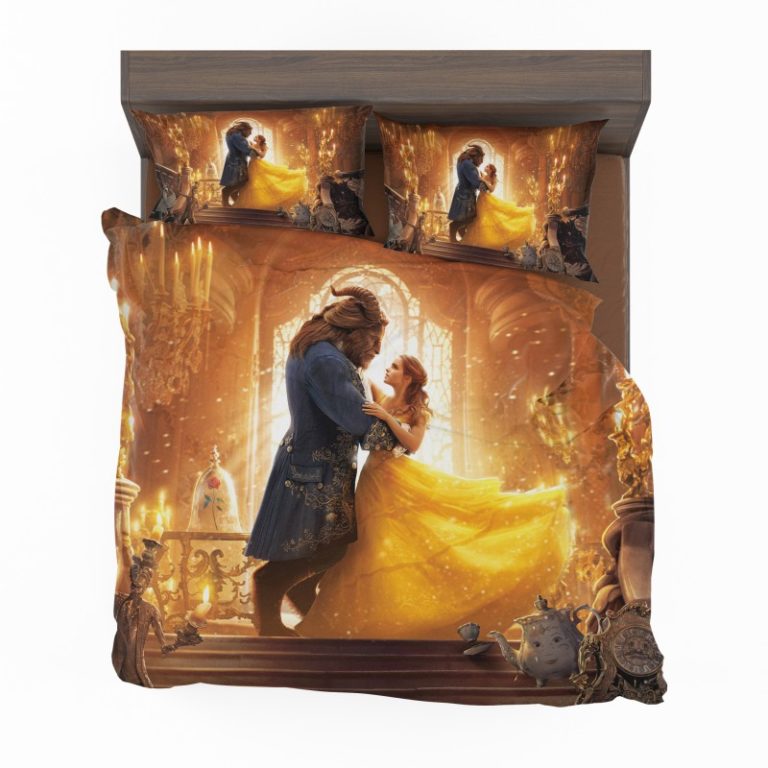 Beauty and the Beast Movie Bedding Set (Duvet cover and Pillow Case)