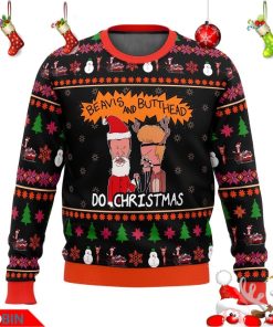 Beavis Butthead Do Christmas Ugly Christmas Sweater