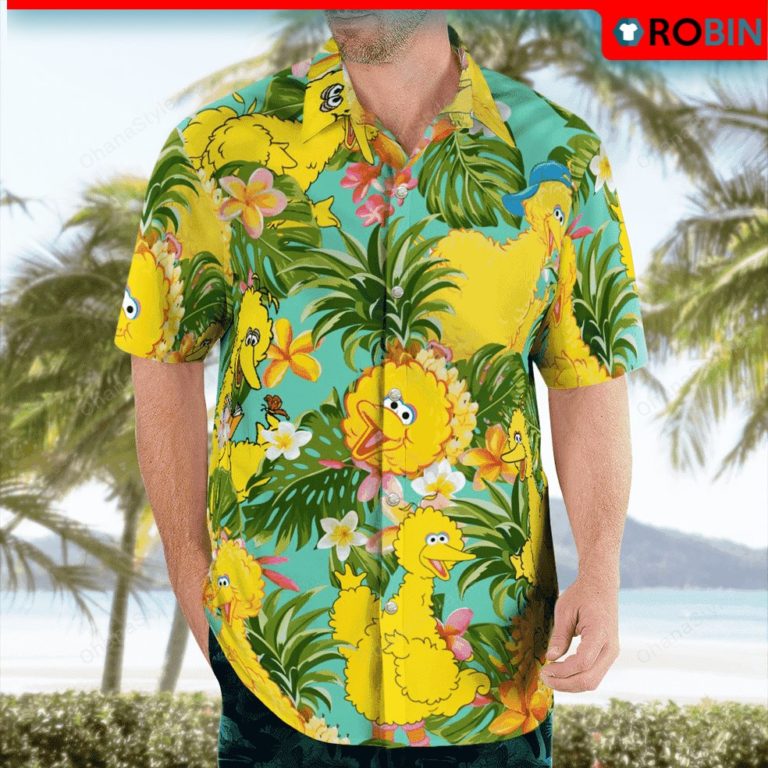 Big Bird Pineapple Hawaiian Shirt