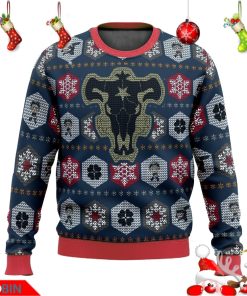 Black Clover Anime Asta Ugly Christmas Sweater