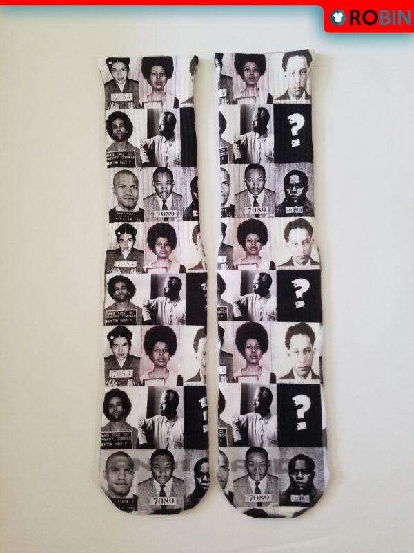 Black Leader BHM Socks