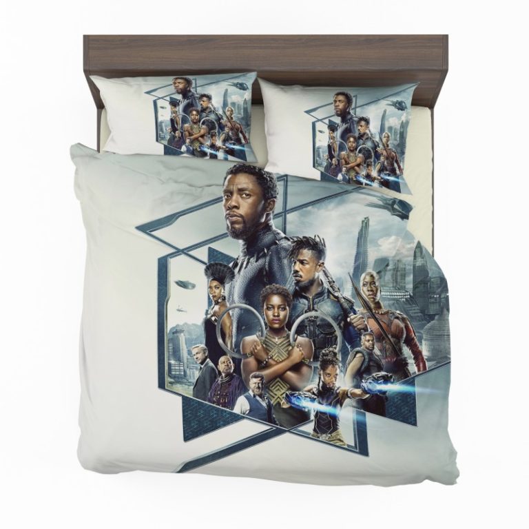 Black Panther Bedroom Duvet cover and Pillow Case