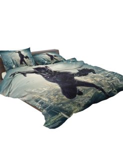 Black Panther Kids Teen Bedding Set (Duvet cover and Pillow Case)