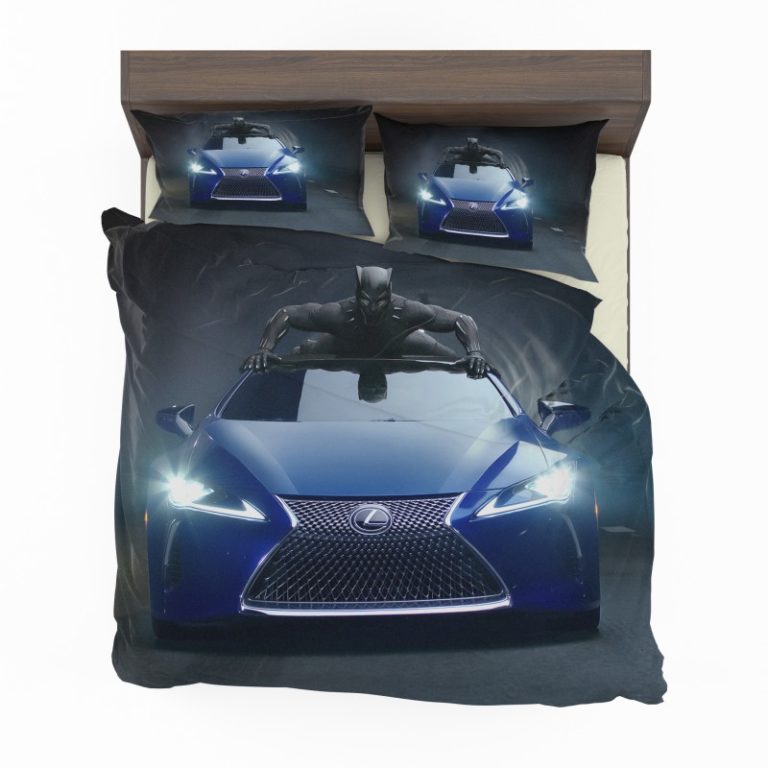 Black Panther Lexus LC Bedding Set (Duvet cover and Pillow Case)
