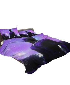 Black Panther Movie Artistic Marvel Comics Bedding Set (Duvet cover and Pillow Case)