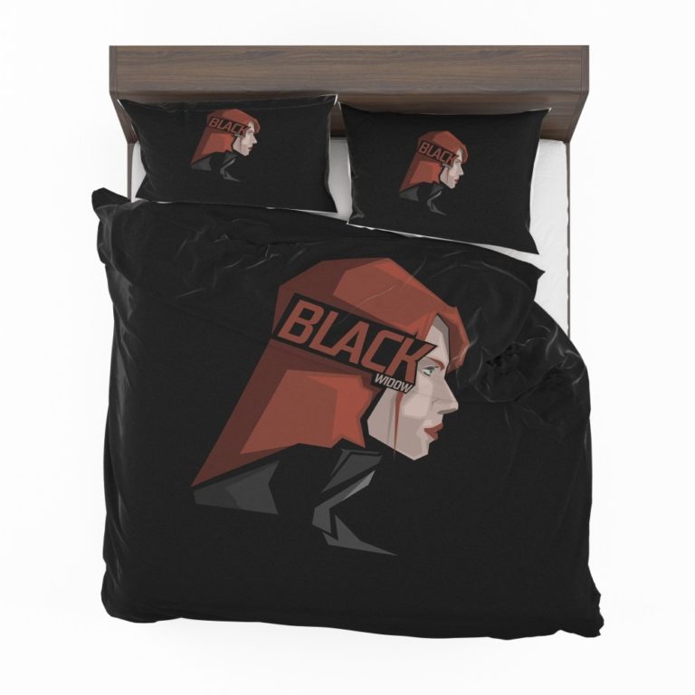 Black Widow Movie Bedding Set (Duvet cover and Pillow Case)