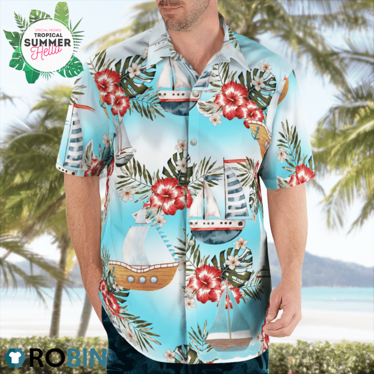 Boating Hawaiian Shirts, Aloha Shirt